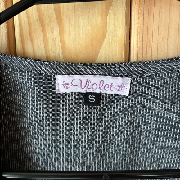 Vintage Violet Denim Vest - Picture 4 of 5